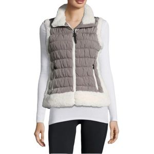 Calvin Klein Sherpa Lined Quilted Vest